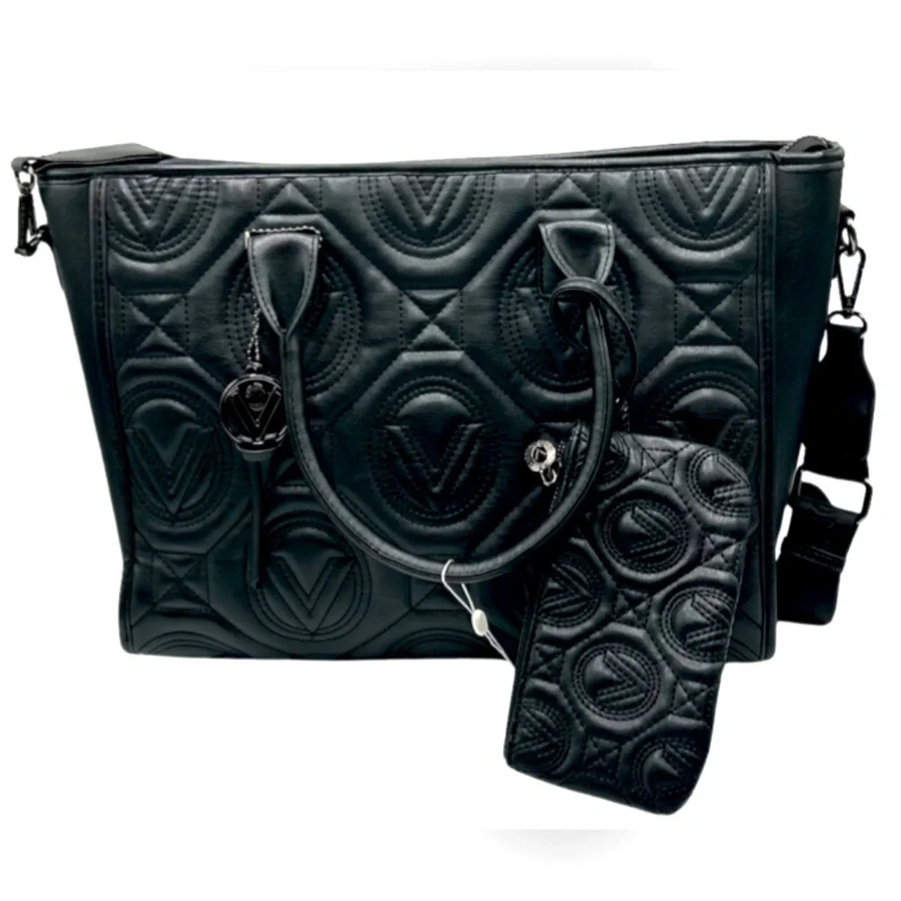 🖤NWT🖤VALENTINO ORLANDI XL QUILTED TOTE BAG STUNNING!! - Picture 1 of 3